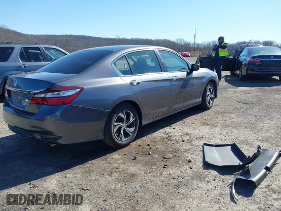 2016 Honda Accord LX with VIN 1HGCR2F38GA011981, listed as a IAAI auction lot 41863197 with 95,411 mi miles and . Bid and sale history available at DreamBid. Image 4.