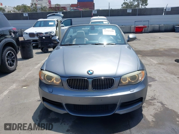 2012 BMW 1 Series 135i with VIN WBAUN7C58CVM26705, listed as a IAAI auction lot 42505448 with 72,336 mi miles and . Bid and sale history available at DreamBid. Image 12.