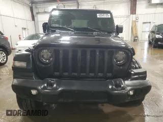 2022 Jeep Wrangler Unlimited Sport S with VIN 1C4HJXDG4NW201971, listed as a Copart auction lot 42845135 with 34,461 mi miles and Salvage Title. Bid and sale history available at carsss.com. Image 5.