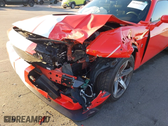2021 Dodge Challenger R/T Scat Pack z VIN 2C3CDZFJ9MH637240, wystawiony jako IAAI lot #41411595 z przebiegiem 13 175 mil mil oraz . Historia ofert i sprzedaży dostępna na DreamBid. Obrazek 6.