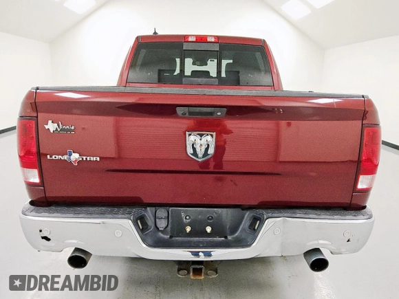 2018 Ram 1500 Lone Star Silver with VIN 1C6RR6LM4JS239160, listed as a Copart auction lot 64111555 with 158,195 mi miles and Clean title. Bid and sale history available at DreamBid. Image 6.