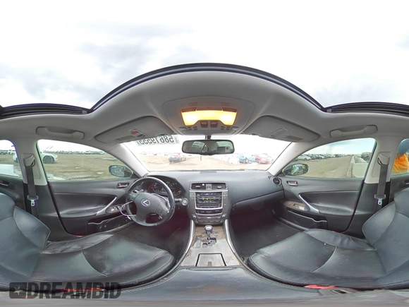 2009 Lexus IS 250 with VIN JTHCK262295035861, listed as a Copart auction lot 58619555 with 207,886 mi miles and Clean title. Bid and sale history available at DreamBid. Image 14.