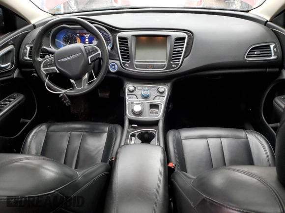 2015 Chrysler 200 C with VIN 1C3CCCCG0FN690248, listed as a Copart auction lot 46929005 with 121,908 mi miles and Salvage Title. Bid and sale history available at carsss.com. Image 8.