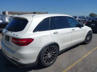 2017 Mercedes-Benz GLC with VIN WDC0G6EBXHF201996, listed as a IAAI auction lot 41814847 with 117,273 mi miles. Bid and sale history available at carsss.com. Image 4.