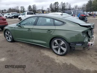 2020 Audi A5 Sportback Premium Plus with VIN WAUCNCF54LA001666, listed as a Copart auction lot 40317454 with 48,110 mi miles. Bid and sale history available at carsss.com. Image 2.