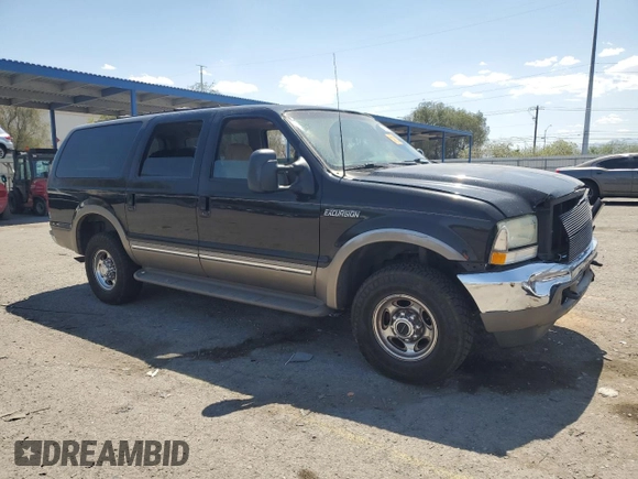 2002 Ford Excursion Limited z VIN 1FMNU43S92EC53835, wystawiony jako Copart lot #60525215 z przebiegiem 207 011 mil mil oraz Szkoda całkowita • Salvage title. Historia ofert i sprzedaży dostępna na DreamBid. Obrazek 4.