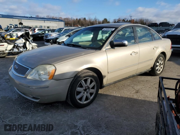 2006 Ford Five Hundred Limited with VIN 1FAHP28196G151920, listed as a Copart auction lot 87589345 with 180,635 mi miles and Salvage Title. Bid and sale history available at carsss.com. Image 1.