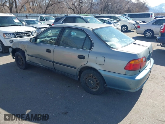 2000 Honda Civic LX with VIN 2HGEJ6572YH516977, listed as a IAAI auction lot 41729899 with 1 mi miles. Bid and sale history available at carsss.com. Image 3.