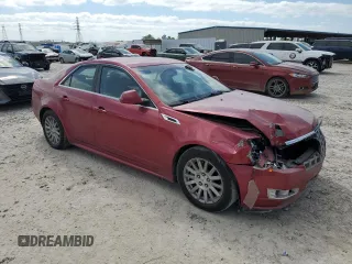 2012 Cadillac CTS Luxury with VIN 1G6DE5E56C0135964, listed as a Copart auction lot 53089505 with 114,258 mi miles and Salvage title. Bid and sale history available at DreamBid. Image 4.