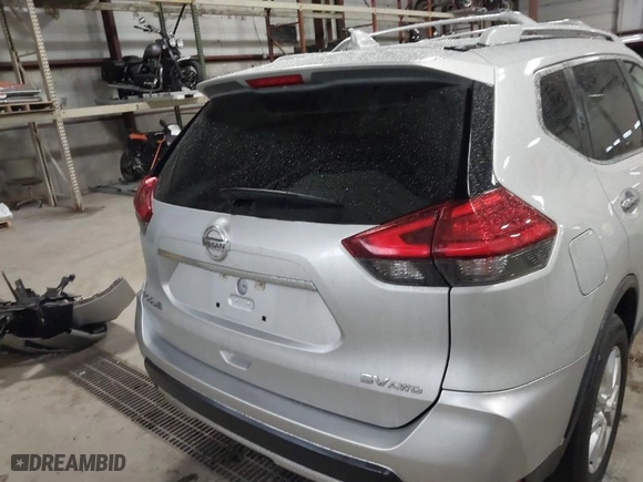 2017 Nissan Rogue S with VIN 5N1AT2MM2HC755810, listed as a IAAI auction lot 41454631 with 69666 miles. Bid and sale history available at carsss.com. Image 16.