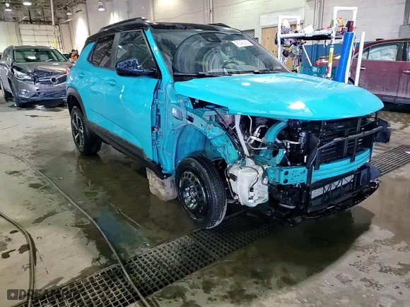2021 Chevrolet TrailBlazer RS with VIN KL79MTSL4MB073853, listed as a Copart auction lot 45943535 with 62,253 mi miles and Salvage Title. Bid and sale history available at carsss.com. Image 15.