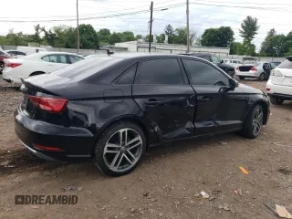 2017 Audi A3 Sedan Premium with VIN WAUAUGFF8H1079188, listed as a Copart auction lot 55514484 with 78,242 mi miles. Bid and sale history available at carsss.com. Image 3.