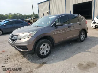 2015 Honda CR-V LX with VIN 3CZRM3H3XFG707617, listed as a Copart auction lot 52046515 with 112,151 mi miles and Salvage Title. Bid and sale history available at carsss.com. Image 1.