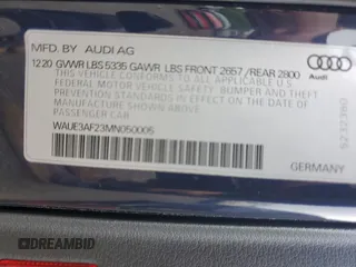 2021 Audi A6 Premium Plus z VIN WAUE3AF23MN050005, wystawiony jako Copart lot #58890525 z przebiegiem 47 342 mil mil oraz Szkoda całkowita • Salvage title. Historia ofert i sprzedaży dostępna na DreamBid. Obrazek 12.