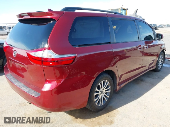 2018 Toyota Sienna XLE Auto Access Seat z VIN 5TDYZ3DC1JS909295, wystawiony jako IAAI lot #42482553 z przebiegiem 132 420 mil mil oraz . Historia ofert i sprzedaży dostępna na DreamBid. Obrazek 4.