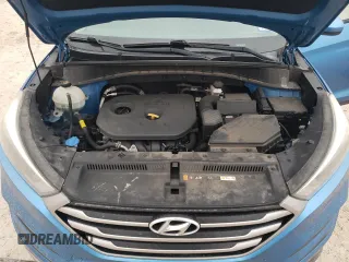 2018 Hyundai Tucson SEL Plus with VIN KM8J33A45JU600159, listed as a Copart auction lot 43227605 with 92,850 mi miles and Salvage Title. Bid and sale history available at carsss.com. Image 12.