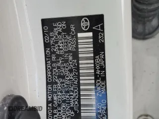 2010 Toyota Prius II z VIN JTDKN3DU1A0127124, wystawiony jako Copart lot #73313634 z przebiegiem 102 687 mil mil oraz Nie do naprawy • Non repairable. Historia ofert i sprzedaży dostępna na DreamBid. Obrazek 12.