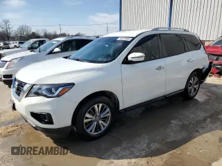 2020 Nissan Pathfinder SL with VIN 5N1DR2CN2LC611138, listed as a Copart auction lot 48510565 with 123,225 mi miles and Salvage Title. Bid and sale history available at carsss.com. Image 1.