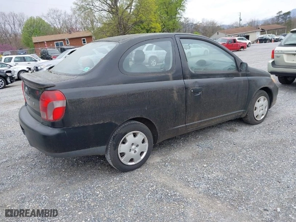 2001 Toyota ECHO with VIN JTDAT123210179975, listed as a IAAI auction lot 41947964 with NaN miles. Bid and sale history available at carsss.com. Image 4.