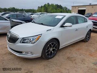 2016 Buick LaCrosse Sport Touring with VIN 1G4G45G39GF205576, listed as a IAAI auction lot 41972707 with 111,411 mi miles. Bid and sale history available at carsss.com. Image 2.
