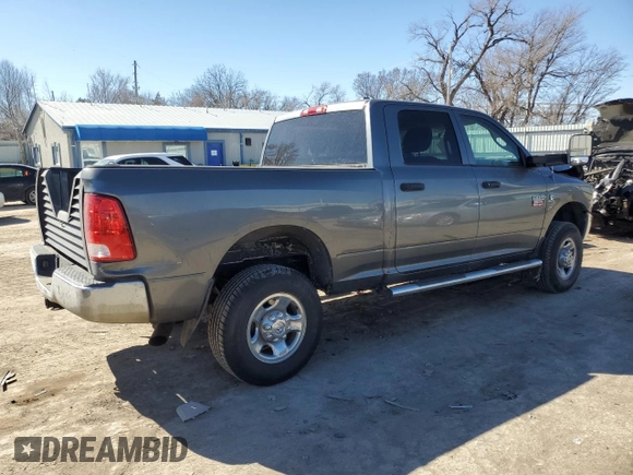 2011 Ram 2500 Laramie with VIN 3D7UT2CL3BG619979, listed as a Copart auction lot 46931825 with 163,527 mi miles and Salvage title. Bid and sale history available at DreamBid. Image 3.