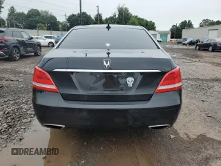 2016 Hyundai Equus Signature z VIN KMHGH4JH1GU103056, wystawiony jako Copart lot #65665644 z przebiegiem 86 398 mil mil oraz Szkody całkowita. Historia ofert i sprzedaży dostępna na DreamBid. Obrazek 6.