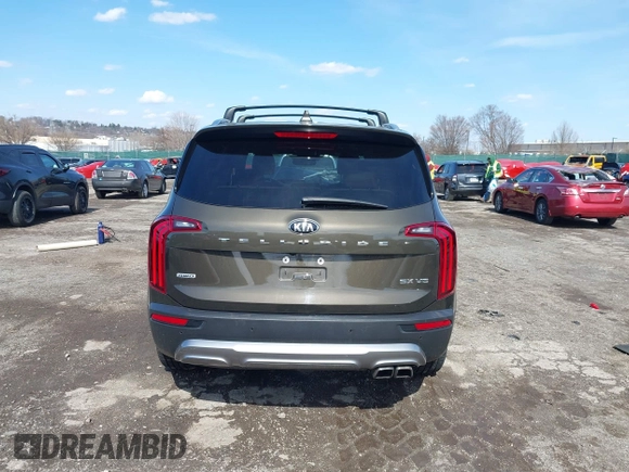 2021 Kia Telluride SX with VIN 5XYP5DHC2MG162119, listed as a IAAI auction lot 41881250 with 112,024 mi miles and . Bid and sale history available at DreamBid. Image 15.