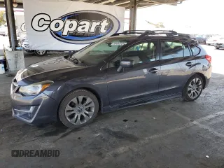 2015 Subaru Impreza Special Sports Premium with VIN JF1GPAT67F8210305, listed as a Copart auction lot 63480315 with 180,333 mi miles and Clean title. Bid and sale history available at DreamBid. Image 1.