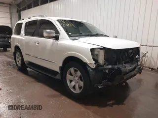 2012 Nissan Armada SV z VIN 5N1BA0ND6CN617777, wystawiony jako IAAI lot #41652484 z przebiegiem 222 249 mil mil oraz . Historia ofert i sprzedaży dostępna na DreamBid. Obrazek 1.
