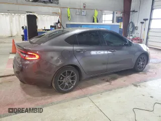 2016 Dodge Dart SXT with VIN 1C3CDFBB5GD530006, listed as a Copart auction lot 53531525 with 145,895 mi miles and Salvage Title. Bid and sale history available at carsss.com. Image 3.