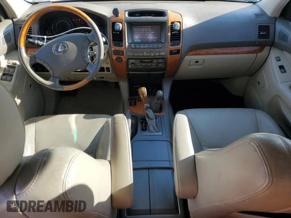 2004 Lexus GX 470 with VIN JTJBT20X440055224, listed as a Copart auction lot 75511534 with 87,324 mi miles and Salvage Title. Bid and sale history available at carsss.com. Image 8.
