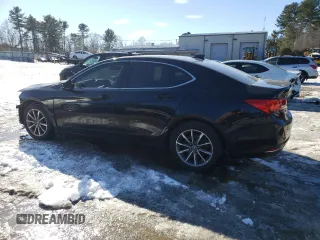 2020 Acura TLX with VIN 19UUB1F39LA016460, listed as a Copart auction lot 44309375 with 46,716 mi miles and Salvage Title. Bid and sale history available at carsss.com. Image 2.