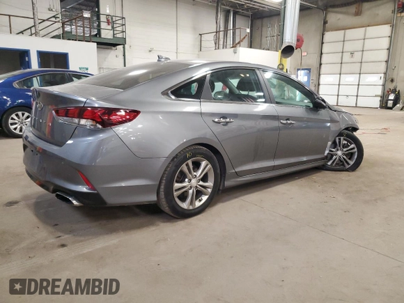 2019 Hyundai Sonata SEL with VIN 5NPE34AF5KH761667, listed as a Copart auction lot 47375465 with 63,832 mi miles and Salvage Title. Bid and sale history available at DreamBid. Image 3.