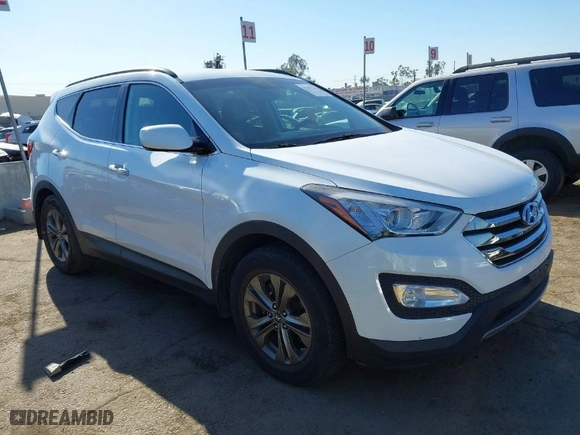 2014 Hyundai Santa Fe Sport with VIN 5XYZU3LB9EG181997, listed as a IAAI auction lot 41302253 with 59,201 mi miles. Bid and sale history available at carsss.com. Image 1.