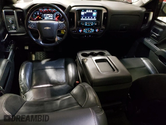 2014 Chevrolet Silverado 1500 LT with VIN 3GCUKREC8EG556479, listed as a Copart auction lot 56054615 with 118,524 mi miles and Salvage Title. Bid and sale history available at DreamBid. Image 8.