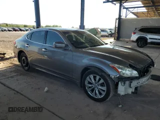 2011 Infiniti M with VIN JN1BY1AR4BM373111, listed as a Copart auction lot 70571954 with 220,099 mi miles and Salvage Title. Bid and sale history available at DreamBid. Image 4.