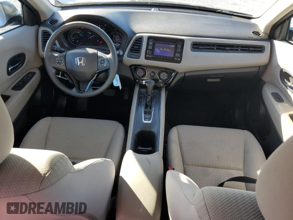 2017 Honda HR-V LX with VIN 3CZRU6H31HG703590, listed as a Copart auction lot 84173064 with 83,402 mi miles and Salvage Title. Bid and sale history available at carsss.com. Image 8.