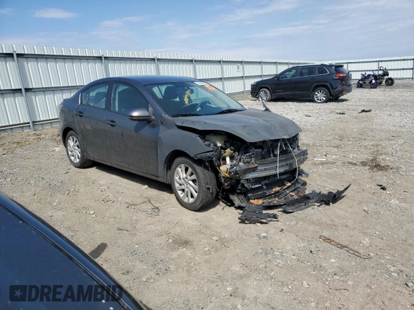 2012 Mazda 3 i Touring z VIN JM1BL1V73C1575378, wystawiony jako Copart lot #50940595 z przebiegiem Nie podano mil oraz Szkoda całkowita • Salvage title. Historia ofert i sprzedaży dostępna na DreamBid. Obrazek 4.