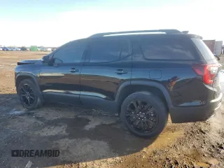 2023 GMC Acadia SLT with VIN 1GKKNULS3PZ249479, listed as a Copart auction lot 47813675 with 22,099 mi miles and Salvage Title. Bid and sale history available at DreamBid. Image 2.