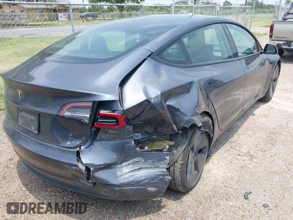 2023 Tesla Model 3 with VIN 5YJ3E1EA7PF409243, listed as a IAAI auction lot 42305360 with Not provided miles and . Bid and sale history available at DreamBid. Image 6.