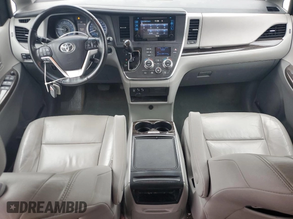 2016 Toyota Sienna XLE with VIN 5TDYK3DC8GS707910, listed as a Copart auction lot 58418535 with 161,527 mi miles and Salvage title. Bid and sale history available at DreamBid. Image 8.