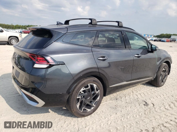 2024 Kia Sportage SX-Prestige with VIN 5XYK53DF2RG151214, listed as a Copart auction lot 62088215 with 20,785 mi miles and Salvage title. Bid and sale history available at DreamBid. Image 3.