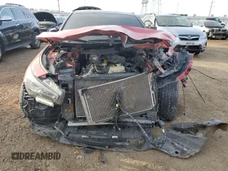 2020 Infiniti Q50 Red Sport 400 with VIN JN1FV7AR5LM660021, listed as a Copart auction lot 84025314 with 69,032 mi miles and Salvage Title. Bid and sale history available at carsss.com. Image 5.