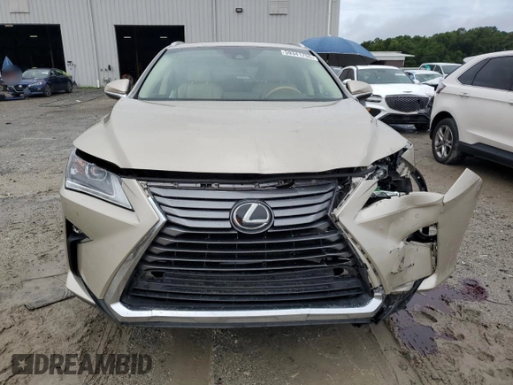 2019 Lexus RX 350L Premium with VIN JTJGZKCA0K2009452, listed as a Copart auction lot 61174785 with 60,403 mi miles and Salvage title. Bid and sale history available at DreamBid. Image 5.
