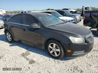 2014 Chevrolet Cruze 1LT with VIN 1G1PC5SB5E7299445, listed as a Copart auction lot 74546054 with 128,690 mi miles and Salvage Title. Bid and sale history available at carsss.com. Image 4.