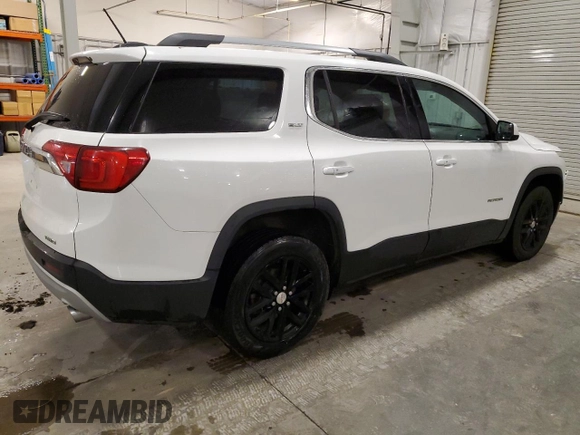 2018 GMC Acadia SLT z VIN 1GKKNULS1JZ128568, wystawiony jako Copart lot #57296885 z przebiegiem 154 476 mil mil oraz Szkoda całkowita • Salvage title. Historia ofert i sprzedaży dostępna na DreamBid. Obrazek 3.