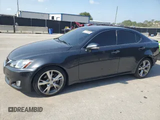 2010 Lexus IS 250 z VIN JTHBF5C21A5126629, wystawiony jako Copart lot #57318555 z przebiegiem 116 804 mil mil oraz Szkoda całkowita • Salvage title. Historia ofert i sprzedaży dostępna na DreamBid. Obrazek 1.