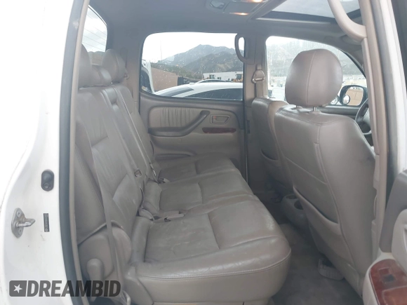 2006 Toyota Tundra Limited with VIN 5TBDT48106S520565, listed as a IAAI auction lot 41936931 with 173,324 mi miles and . Bid and sale history available at DreamBid. Image 8.
