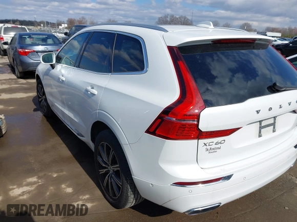 2020 Volvo XC60 Inscription z VIN YV4102DL2L1429091, wystawiony jako IAAI lot #41608817 z przebiegiem Nie podano mil oraz . Historia ofert i sprzedaży dostępna na DreamBid. Obrazek 3.