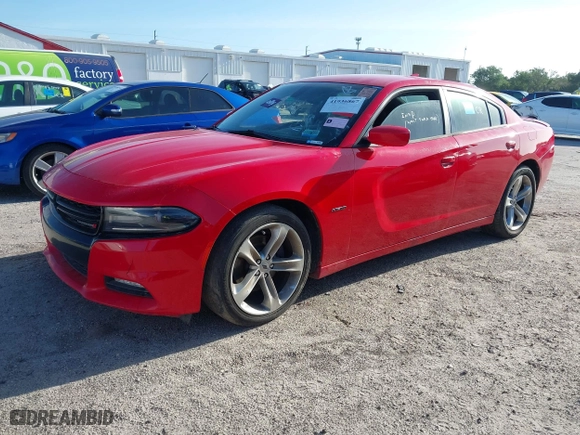 2018 Dodge Charger R/T with VIN 2C3CDXCT9JH223476, listed as a IAAI auction lot 41936867 with 158,946 mi miles. Bid and sale history available at carsss.com. Image 17.